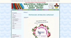 Desktop Screenshot of bdkzduny.pl